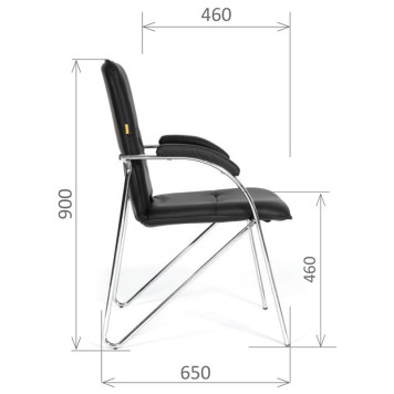 Кресло CH-850, экокожа, бежевый-2