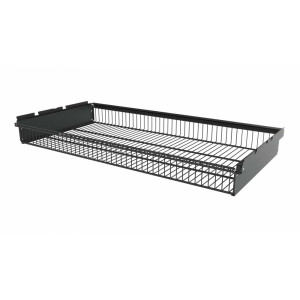 Корзина выдвижная 863x440x85 черная