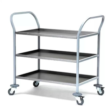 Тележка для сервировки ТДСп - 800*500*860 «Profi Inox», 3 уровня