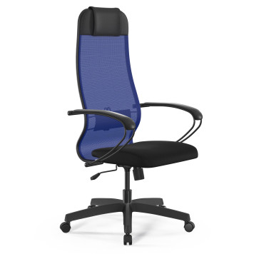 Кресло Метта ErgoLife Set-11/130/Sit-001 синий/черный