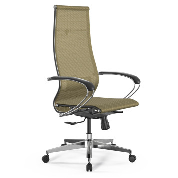 Кресло Метта ErgoLife Set-7/131/Synchro 004 золотой ротанг
