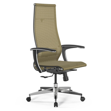 Кресло Метта ErgoLife Set-7/158/Synchro 004 золотой ротанг