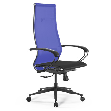 Кресло Метта ErgoLife Set-7/130/Synchro 002 васильковый/черный