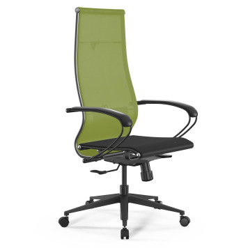 Кресло Метта ErgoLife Set-7/130/Synchro 002 лайм/черный