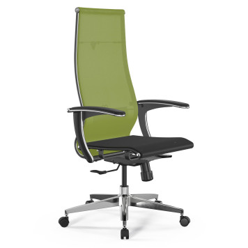 Кресло Метта ErgoLife Set-7/158/Synchro 004 лайм/черный