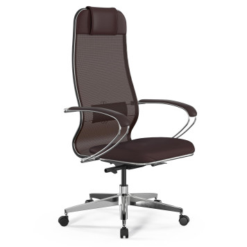Кресло Метта ErgoLife Comfort темно-коричневый