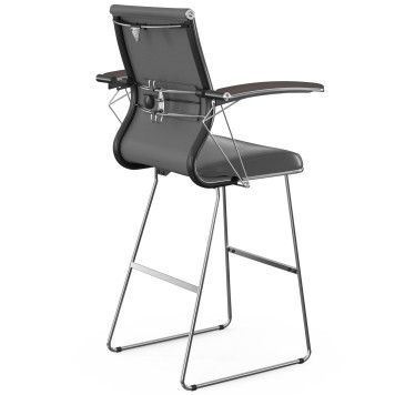 Кресло Метта Sit-10 M4-152U-Extra/Km00/Wm12/U1mL-7c (F59) серый-1