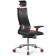 Кресло Метта Synchro Sit-10 B2-187D-Extra/Kb40/Wh40/D03P/H13mL-G-2D (M24.B23.G18.W32) черный-красный