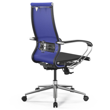 Кресло Метта ErgoLife Set-9/131/Synchro 052 васильковый/черный-1