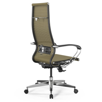 Кресло Метта ErgoLife Set-7/131/Synchro 004 золотой ротанг-1