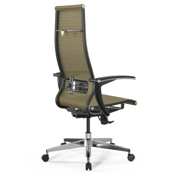 Кресло Метта ErgoLife Set-7/158/Synchro 004 золотой ротанг-1