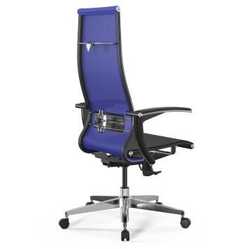 Кресло Метта ErgoLife Set-7/158/Synchro 004 васильковый/черный-1