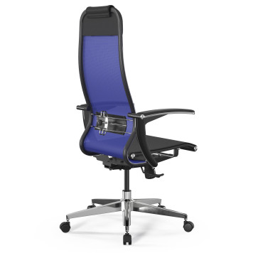 Кресло Метта ErgoLife Set-4/158/Synchro 004 васильковый/черный-1