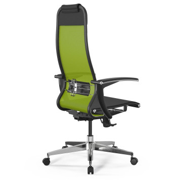 Кресло Метта ErgoLife Set-4/158/Synchro 004 лайм/черный-1
