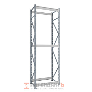 Стеллаж MS Pro 2500*900*400 3 без настила